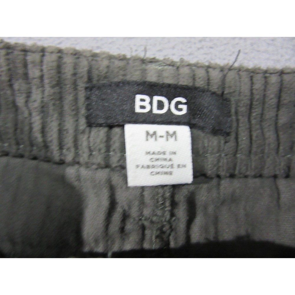 Urban Outfitters Corduroy Skirt Womens Medium Gray BDG Mini Frayed Hem - Picture 3 of 10